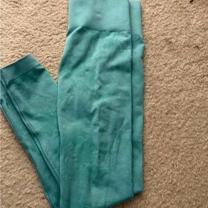 Gymshark Teal camo Leggings